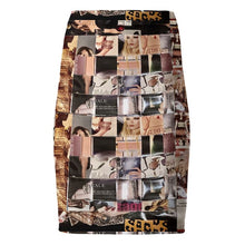 Carica l'immagine nel visualizzatore di Gallery, SKIRT JERSEY VELVET GOLD