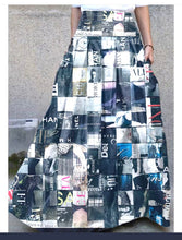 Carica l'immagine nel visualizzatore di Gallery, GONNA A PIEGHE LUNGA IN TAFFETÀ LE FIRME