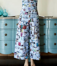 Carica l'immagine nel visualizzatore di Gallery, PANTALONE PALAZZO VITA ALTA IN DENIM MASTERPAGE