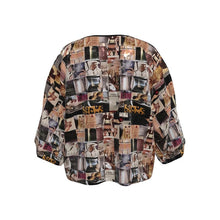 Carica l'immagine nel visualizzatore di Gallery, KIMONO JACKET VELVET GOLD