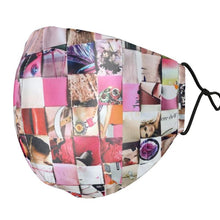 Carica l'immagine nel visualizzatore di Gallery, MASCHERINA IN SETA COLOROSA