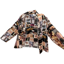 Carica l'immagine nel visualizzatore di Gallery, WRAP BLAZER VELVET GOLD