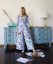 Carica l'immagine nel visualizzatore di Gallery, PANTALONE PALAZZO VITA ALTA IN DENIM MASTERPAGE